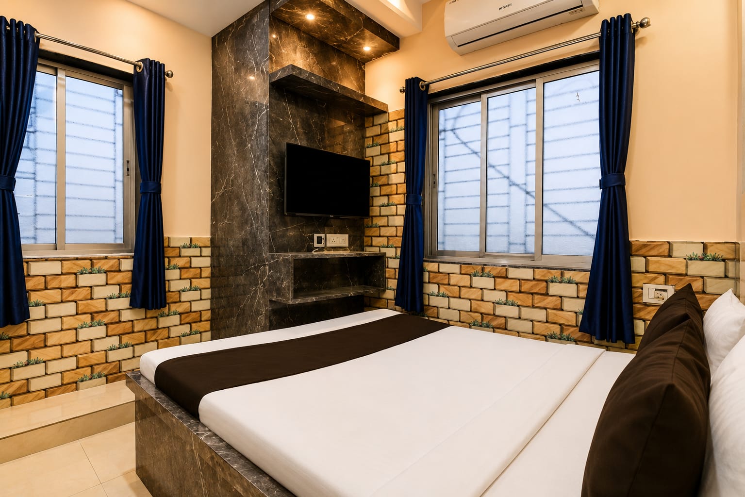 AC Double bed rooms at Saba Guest House near Park Street Kolkata photo 72