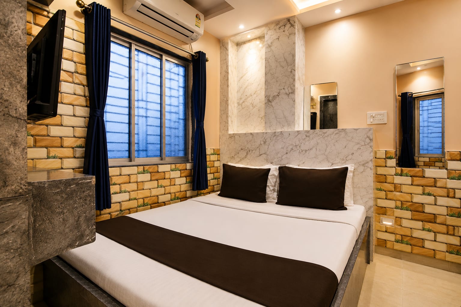AC Double bed rooms at Saba Guest House near Park Street Kolkata photo 85
