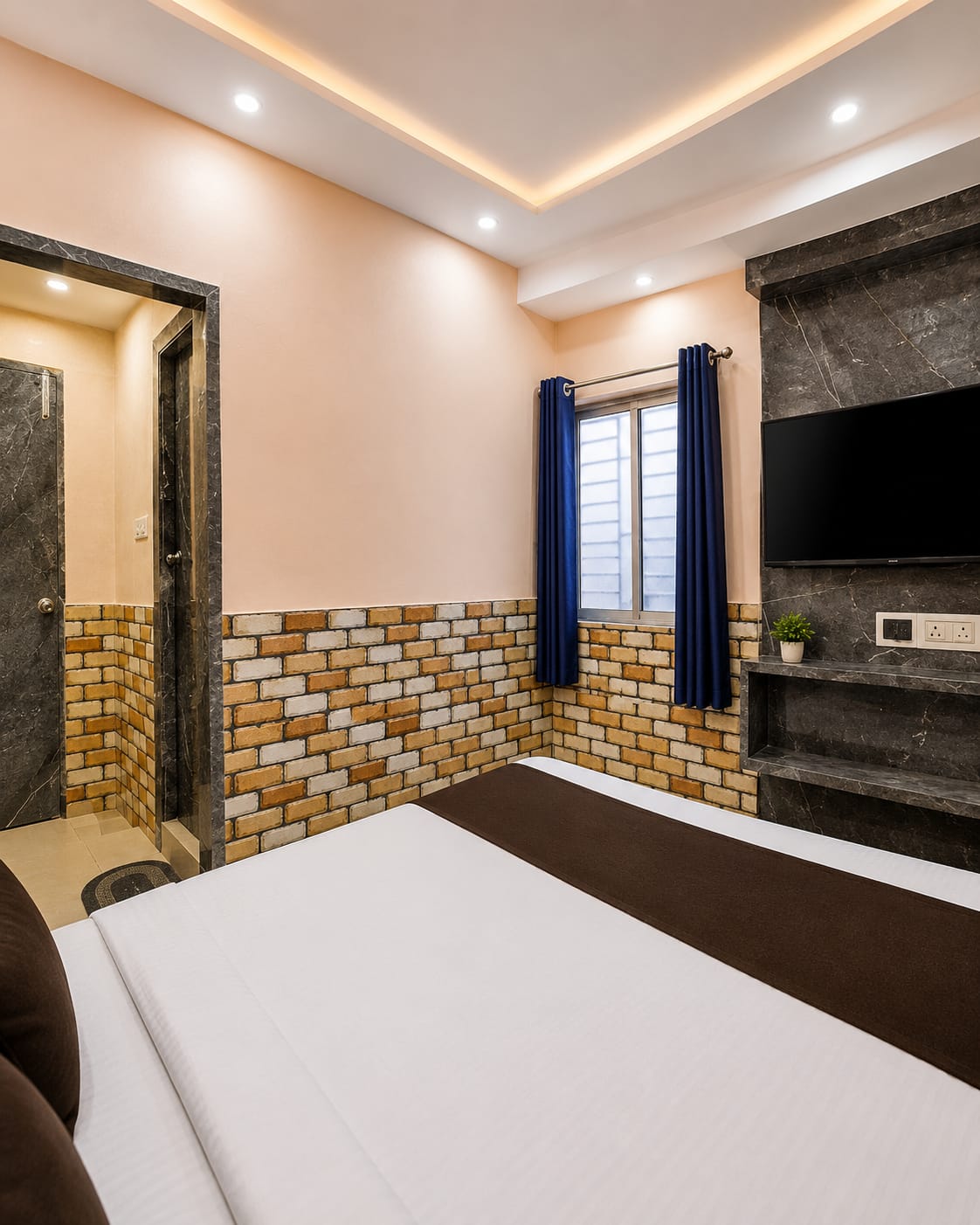 AC Double bed rooms at Saba Guest House near Park Street Kolkata photo 93
