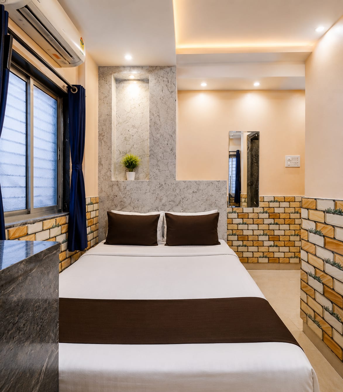 AC Double bed rooms at Saba Guest House near Park Street Kolkata photo 96