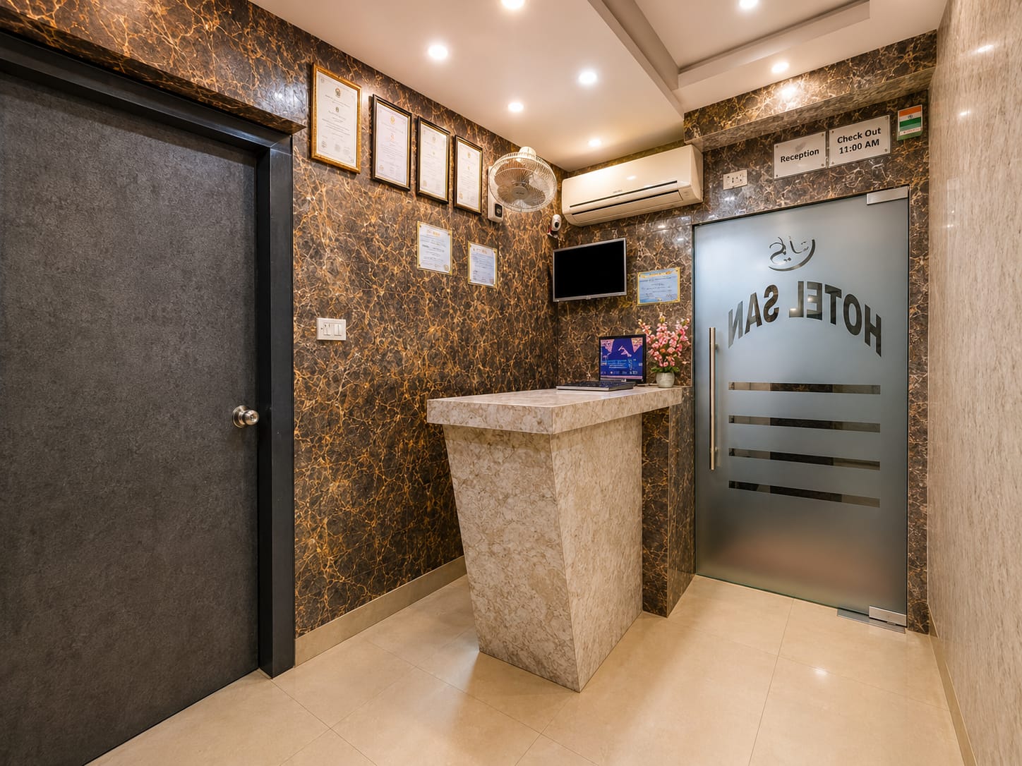 SANA bathroom clean interior