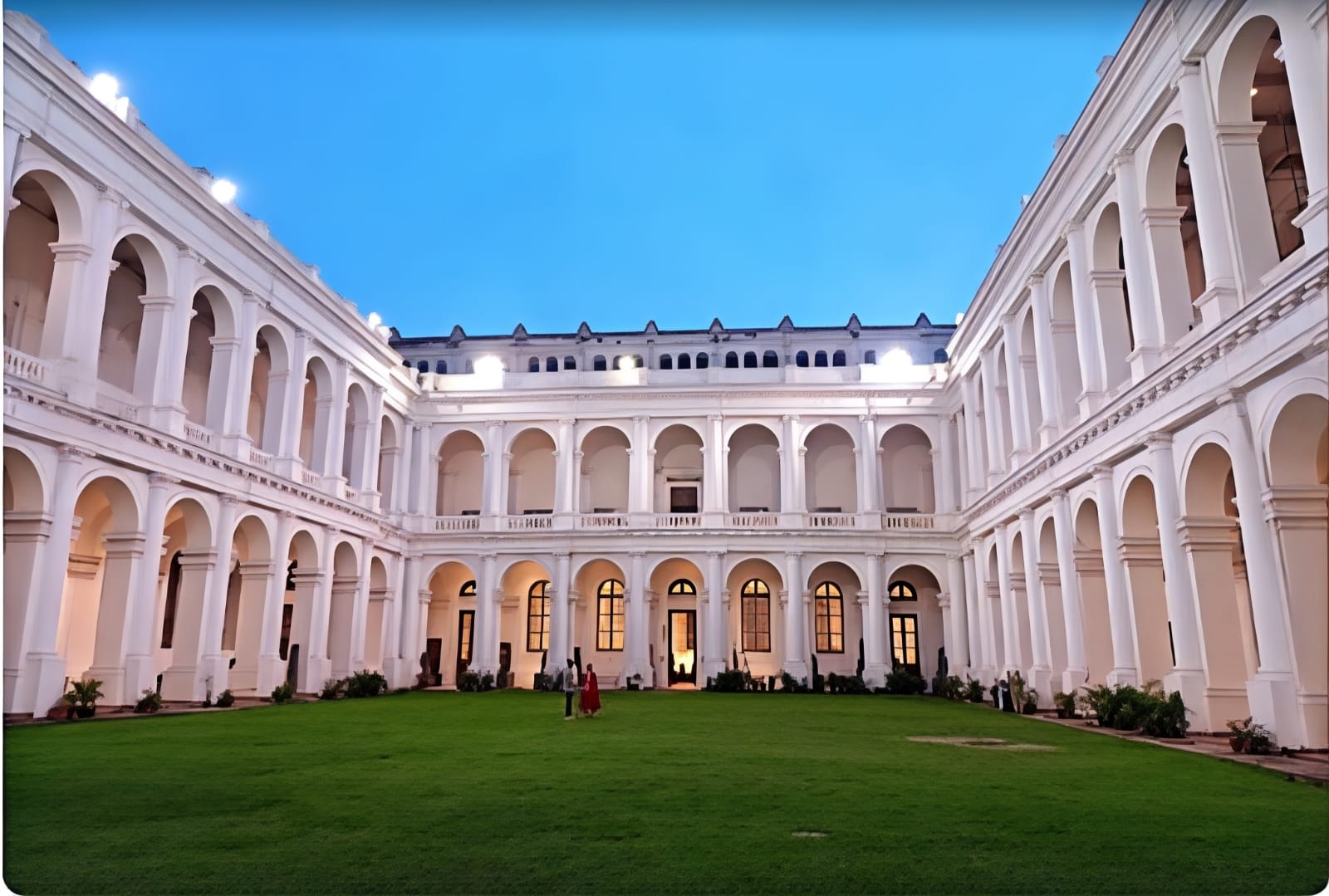 Historic courtyard landmark in Kolkata
