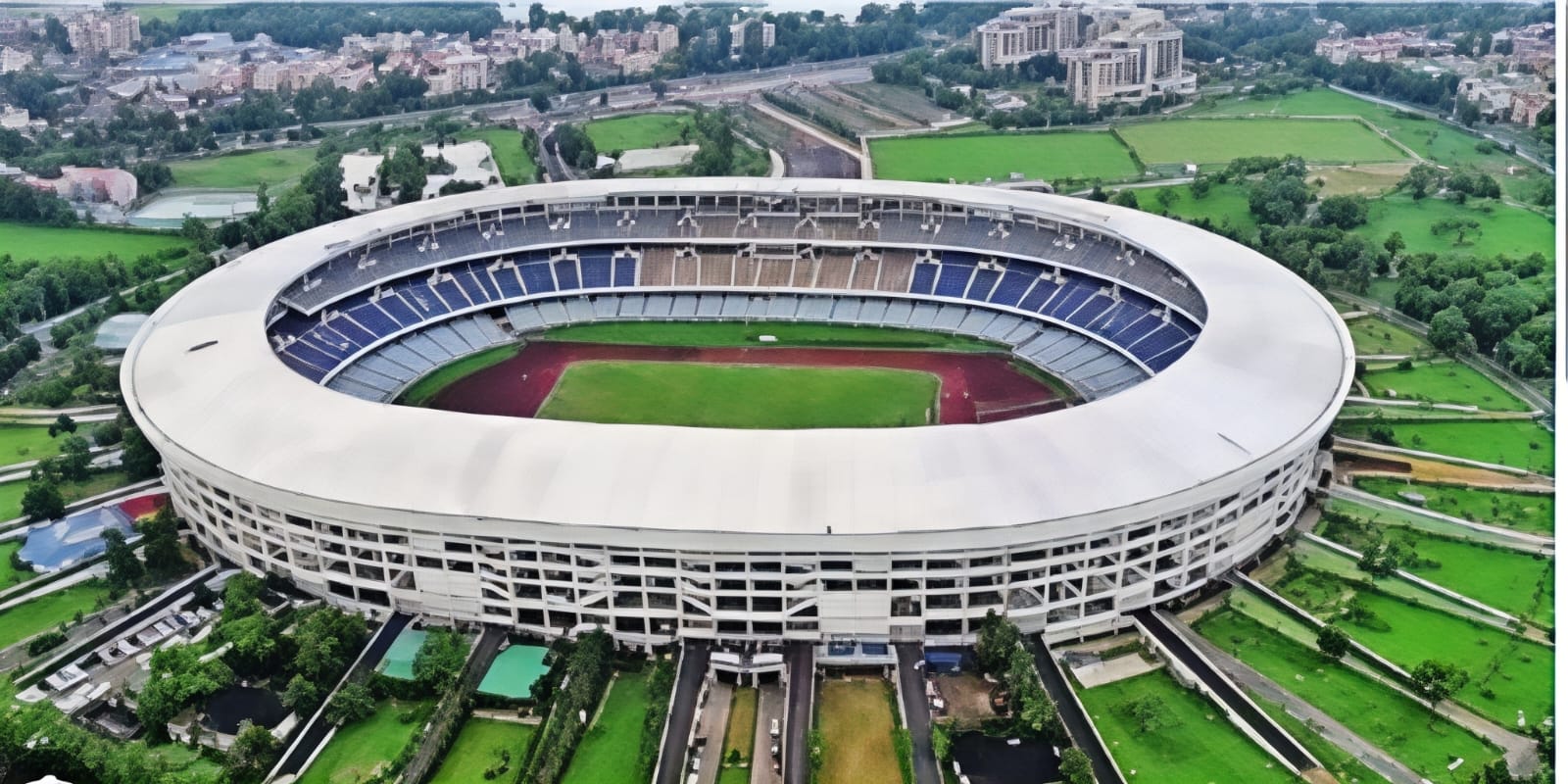 Stadium view in Kolkata