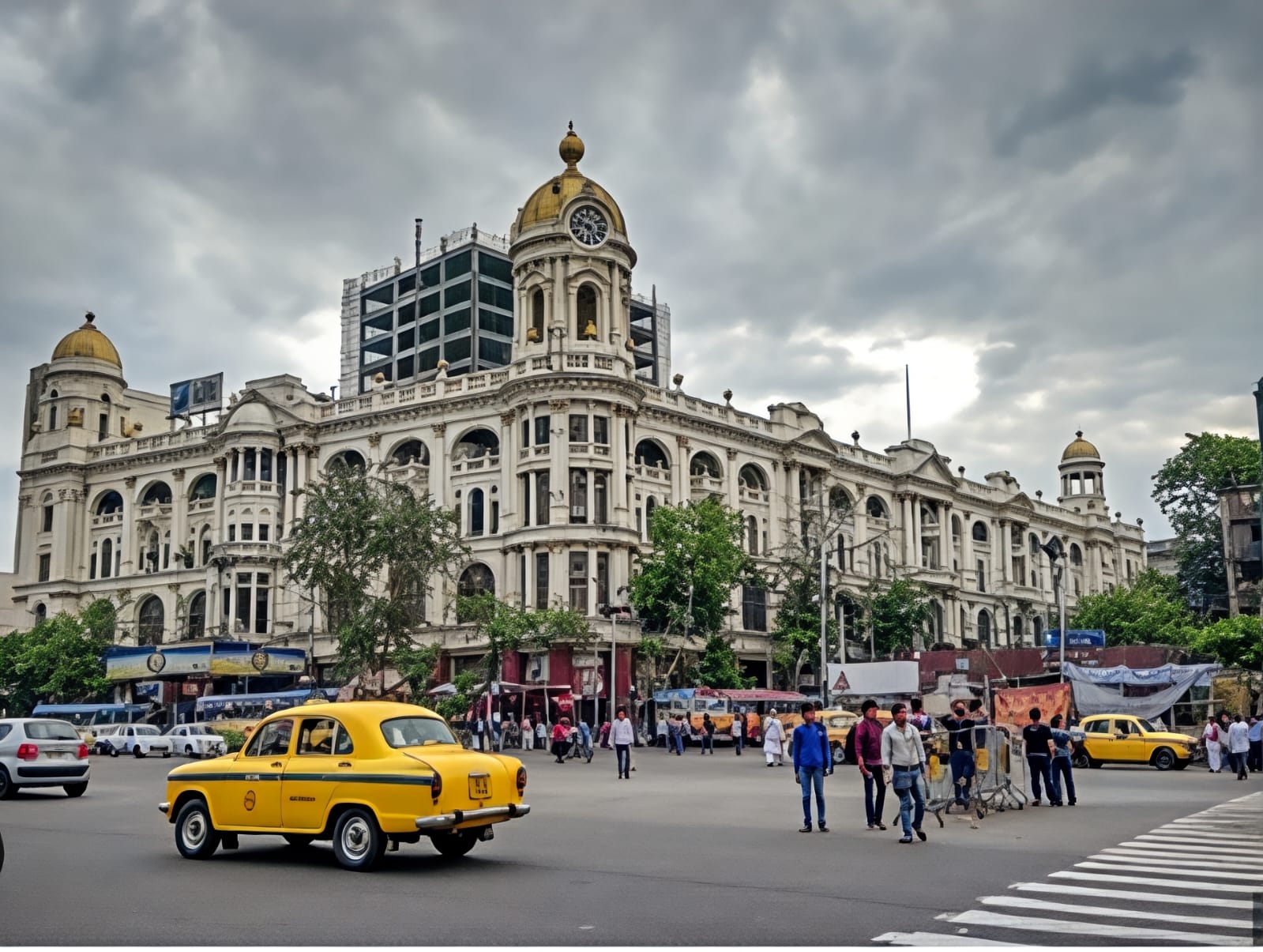 Historic city landmark in Kolkata